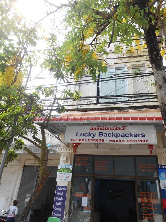 Lucky Backpacker Hostel Vientiane Dış mekan fotoğraf